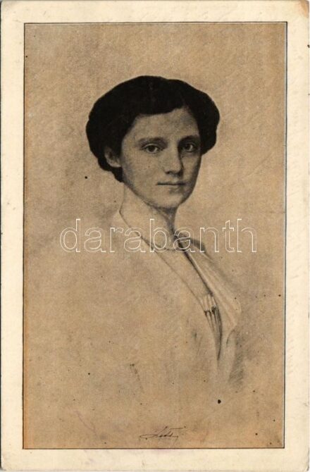 1917 Zita királyné / Zita von Bourbon-Parma. Karnisch-Julische Kriegszeitung Feldpost 510. 10. Armee Kärntner Landesverteidigung (EK)