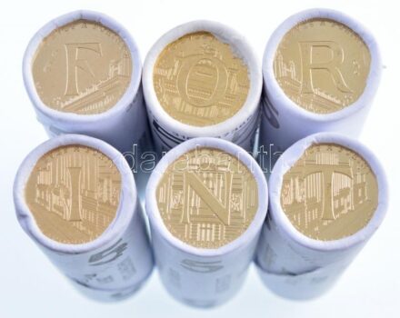 2021. 5Ft '75 éves a Forint' (6x50db Magyar Posta rolniban) T:1,1-