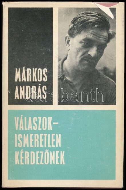 Márkos András: Válaszok - ismeretlen kérdezőknek. Válogatta, a bevezető tanulmányt és a jegyzeteket írta Banner Zoltán. Banner Zoltán (1932-) művészeti író által Sümegi György (1947-) művészettörténésznek dedikált