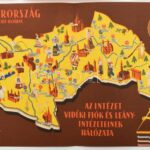 1941 kettő darab Budapest és Magyarország pénzintézeti ről szóló térképe 39x25 cm - Image 2
