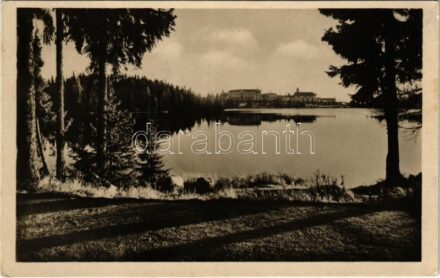 1948 Tátra, Magas-Tátra, Vysoké Tatry; Strbské pleso / Csorba-tó / lake (EK)