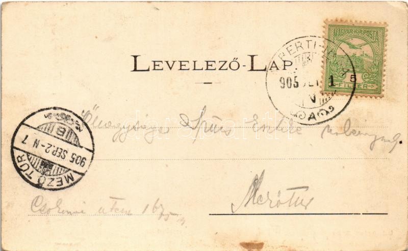 1905 Albertirsa, Templom tér (EK) - Image 2