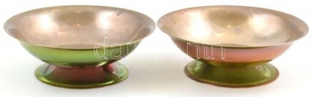 2 darab jelzett alpakka edény 17 cm