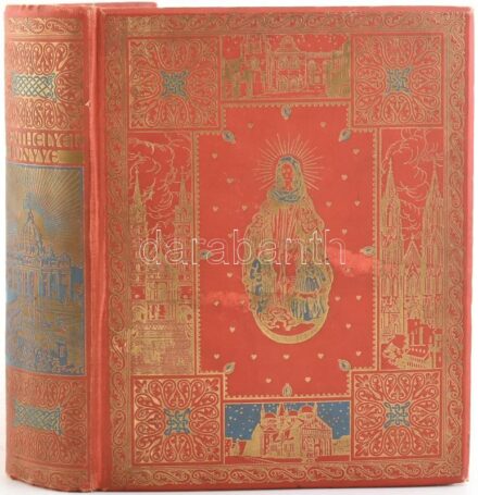 Révay József: Zarándokút a szenthelyekre. Bp., 1933, Franklin. Díszes, aranyozott vászonkötésben, kis kopással a gerincen