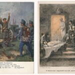 4 db RÉGI osztrák-magyar katonai képeslap / 4 pre-1945 K.u.k. military postcards - Image 2