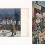 4 db RÉGI osztrák-magyar katonai képeslap / 4 pre-1945 K.u.k. military postcards - Image 2
