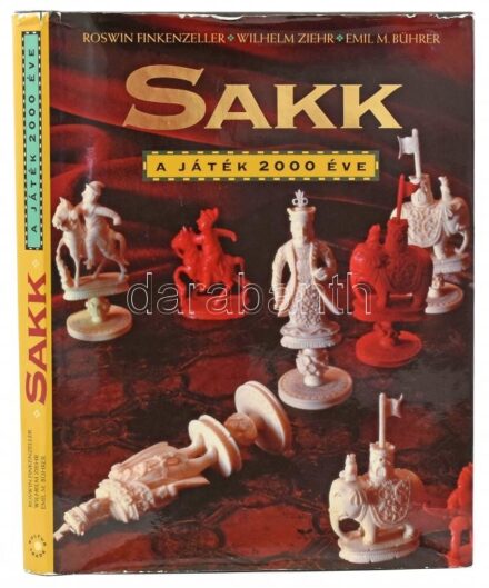 Roswin Finkenzeller-Wilhelm Ziehr-Emil M. Büchrer: Sakk. A játék 2000 éve. Ford.: Tomor Béla. Bp., 1993., Kulturtrade. Kiadói kartonált papírkötés, kiadói kissé szakadt, kissé kopott papír védőborítóban.