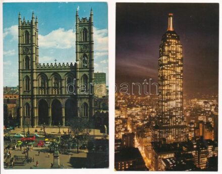 47 db MODERN amerikai és kanadai képeslap / 47 modern American (USA) and Canadian postcards