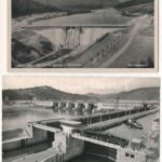 Duzzasztó gátak - 11 db modern képeslap / DAMS - 11 modern postcards