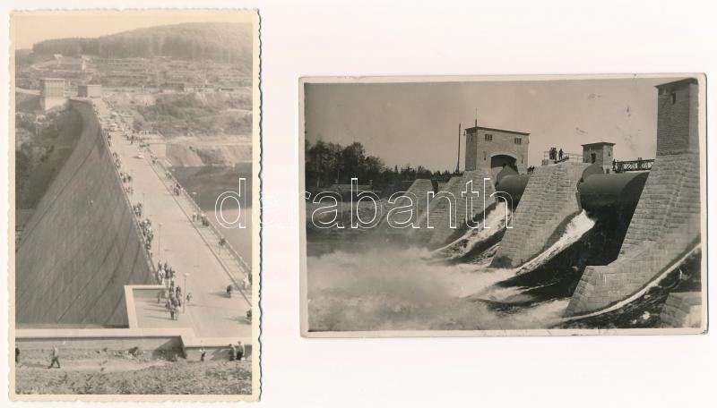 Duzzasztó gátak - 11 db modern képeslap / DAMS - 11 modern postcards - Image 2