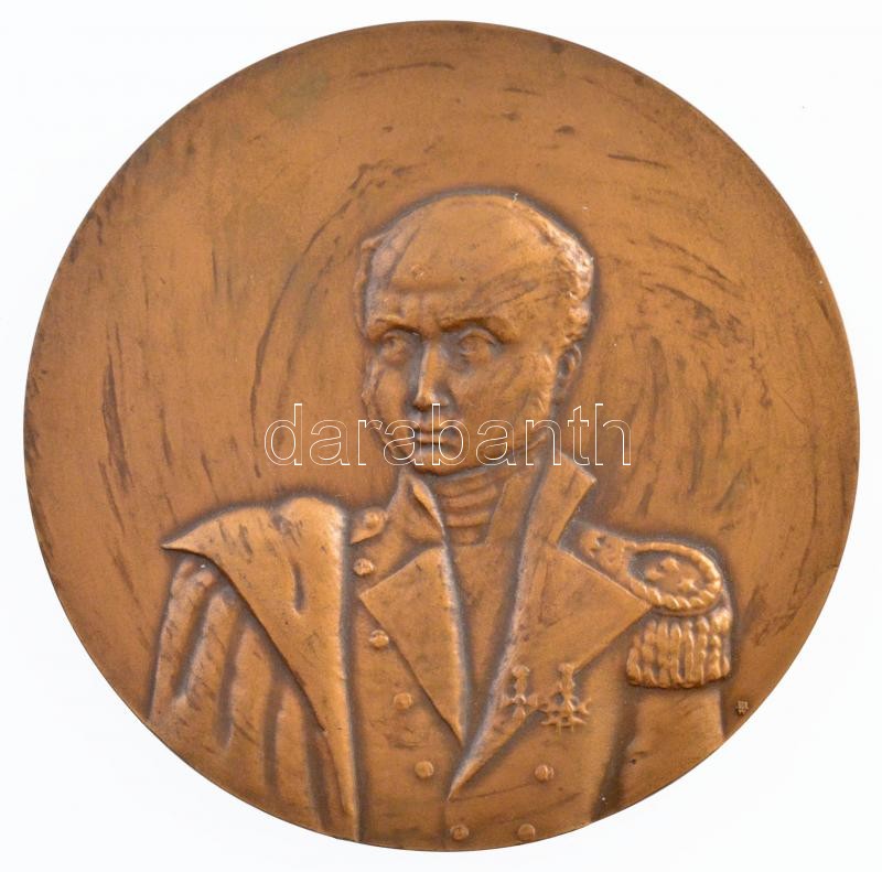 Lengyelország 'Bem József 1794-1850' kétoldalas Br emlékérem eredeti tokban (70mm) T:1-,2 Poland 'Jozef Bem 1794-1850' two-sided Br medallion in original case (70mm) C:AU,XF