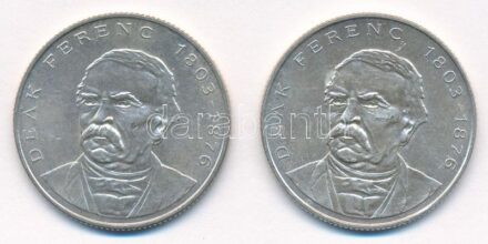 1994. 200Ft Ag 'Deák' (2x) T:1-,2 Adamo F13.1