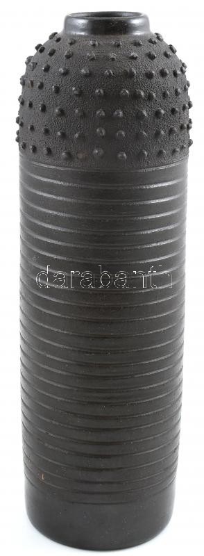 Retro kerámia váza, jelzett, hibátlan. 30 cm