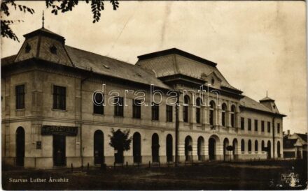1929 Szarvas, Luther Árvaház, Medvegy Béla üzlete. Müller Károlyné kiadása (fl)