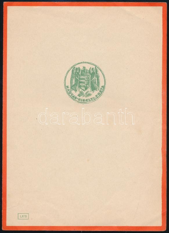 cca 1940 2 db dísztávirat - Image 2