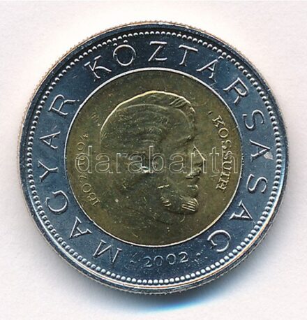 2002. 100Ft 'Kossuth' kötőjel hiányzik az évszámok közül T:1- Adamo FOEM1