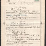 1896 Pest Izraelita anyakönyvi kivonat, anyakönyvvezető rabbi aláírásával