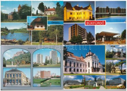 50 db MODERN magyar város képeslap / 50 modern Hungarian town-view postcards