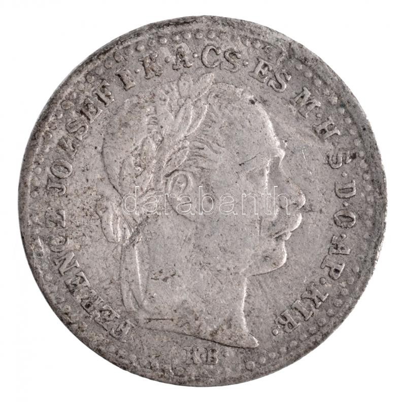 1870KB 10kr Ag 'Váltó Pénz' T:3 Adamo M10.1 - Image 2