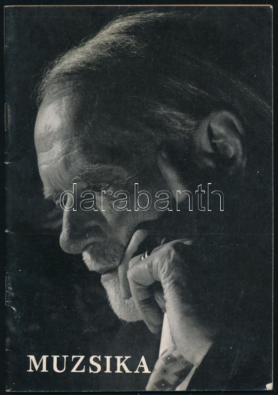 1967 Muzsika. 1967. május. X. évf. 5. sz. Kodály Zoltán emlékszám. Fekete-fehér fotókkal illusztrált.