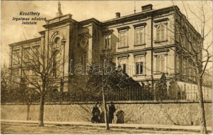 1922 Keszthely, Irgalmas Nővérek intézete. Sujánszky József kiadása (EK)