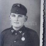 cca 1920-1940 Katonaportrék a Horthy-korszakból (közte színezettek, sérült is), 20 db negatív üveglemezen, 9x6 cm körül - Image 4