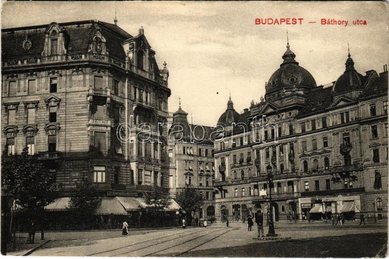 Budapest V. Báthory utca, üzletek (fl)