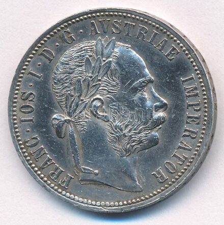 Ausztria 1892. 1Fl Ag 'Ferenc József' T:1- patina, kis ph Austria 1892. 1 Florin Ag 'Franz Joseph' C:AU patina, small edge error Krause KM#2222