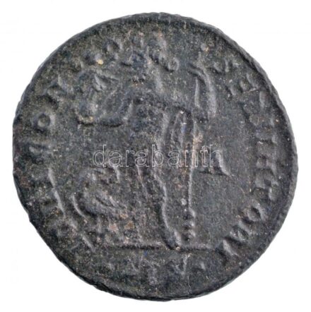 Római Birodalom / Siscia / I. Constantinus 315-316. AE Follis Br (3,04g) T:2 Roman Empire / Siscia / Constantine I 315-316. AE Follis Br 'IMP CONSTANTINVS PF AVG / IOVI CON-SERVATORI - .SIS.- A' (3,04g) C:XF RIC VII 15.