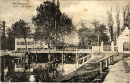 1906 Wiener Neutstadt, Bécsújhely; Idylle a.d. Fischa