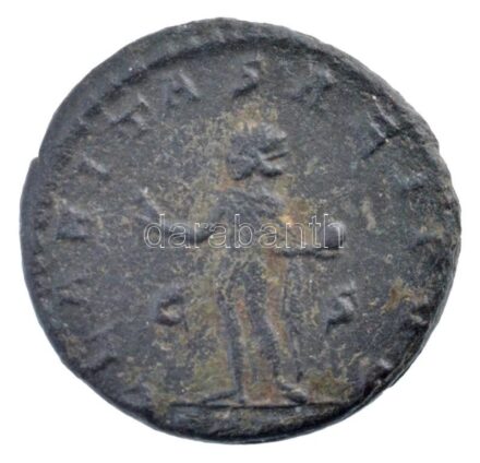 Római Birodalom / Arles / II. Constantinus 317-318. AE Follis (3,08g) T:2- Roman Empire / Arles / Constantine II. 317-318. AE Follis 'CONSTANTINVS IVN NOB C / CLARITAS REIPVB - C S - [SARL]' (3,08g) C:VF RIC VII 141.