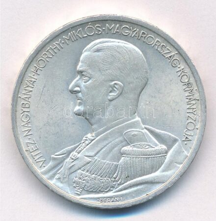 1939. 5P Ag 'Horthy balra' T:1- Adamo P8.2