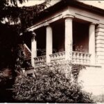 1914 Erdőtelek (Heves), Benes kúria, kastély, kis veranda. photo