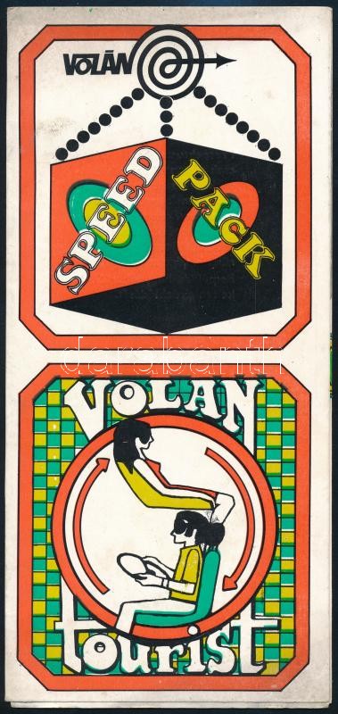 1969 Volán Speed és Tourist szolgáltatások képes ismertető prospektusa