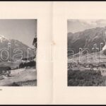 cca 1900 Chamonix et le Mont Blanc. Laporello 12 képpel 21x16 cm - Image 3