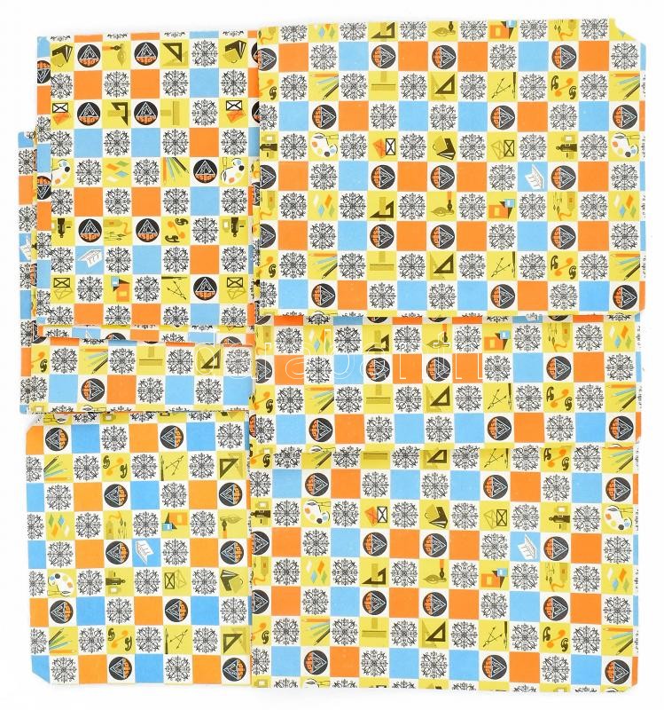 ÁPISZ reklámos csomagoló tasak, 8 db, 21x16 cm