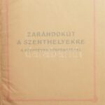 Révay József: Zarándokút a szenthelyekre. Bp., 1933, Franklin. Díszes, aranyozott vászonkötésben, jó állapotban., eredeti tékával - Image 2