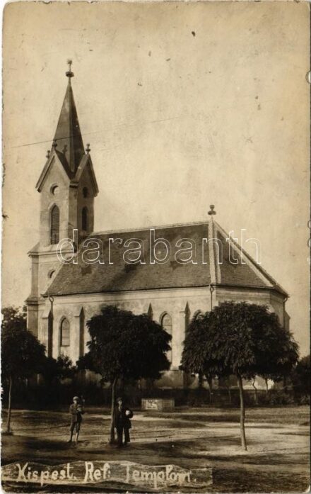 Budapest XIX. Kispest, Református templom. photo
