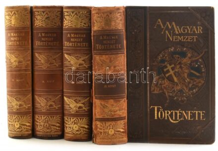 A magyar nemzet története. VI-VII-VIII-IX. köt. Szerk. Szilágyi Sándor. Bp.,1897-1898, Athenaeum. Rendkívül gazdag illusztrációs anyaggal, színes táblákkal, kihajtható fakszimilékkel, litográfiákkal, és önálló képekkel