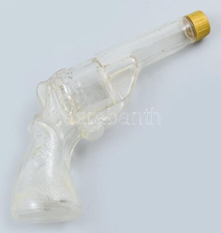Pisztoly formájú üveg 24 cm