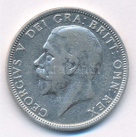 Nagy-Britannia 1929. 1Fl Ag 'VI. György' T:2,2- Great Britain 1929. 1 Florin Ag 'George VI' C:XF,VF Krause KM#834