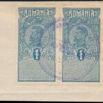 1923 Kolozsvár, okmány 5 db felülnyomott helyi illetékbélyeggel - Image 3