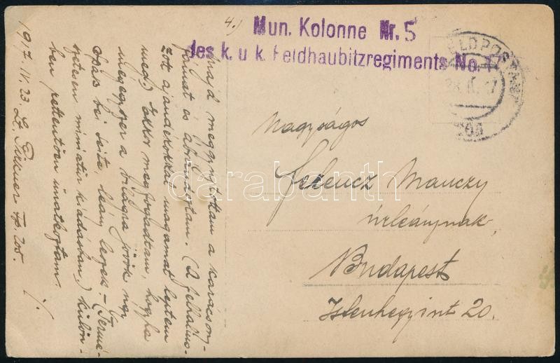 1917 karácsony a fronton fotólap - Image 2