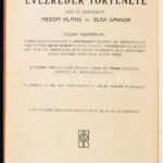 Mez?fi Vilmos, Elek Sándor: Évezredek története, Az Ó-kor története. Bp. é.n. Fráter és Társa könyvnyomdája, I. kötet Modern nyl kötésben