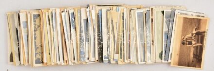 205 db VEGYES főleg magyar város képeslapok (1925-1955 közötti időszakból) / 205 MIXED mainly Hungarian town-view postcards