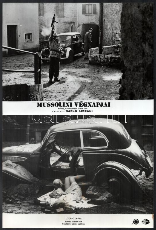 Automobilok különféle filmekben, 5 db vintage produkciós filmfotó, ezüst zselatinos fotópapíron, 18x24 cm - Image 3