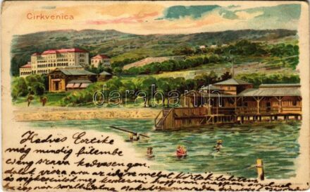Crikvenica, Cirkvenica; Kunstanstalt Kosmos litho (EK)