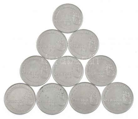 2018. 50Ft Cu-Ni 'Családok éve' (10x) T:1-,2 Adamo FOEM13