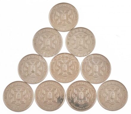 2016. 50Ft Cu-Ni '70 éves a forint' (10x) T:1-,2 Adamo FOEM10