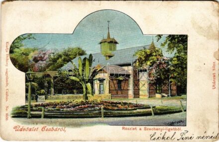 1902 Békéscsaba, Széchenyi liget (kis szakadás / small tear)